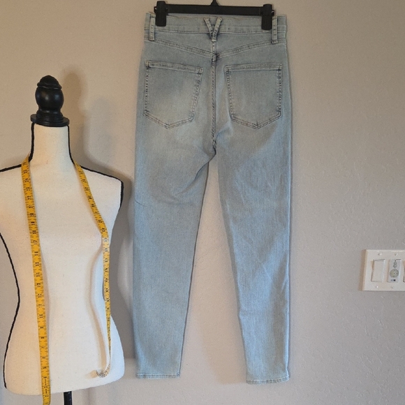 Veronica Beard Light Blue Maera Skinny High-Rise Button-Fly Jeans Size 29 EUC - Picture 5 of 11